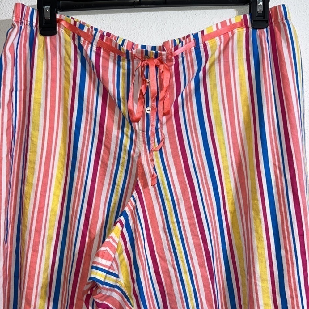 Cacique Womens Stripped Pajama Bottoms Size 18/20